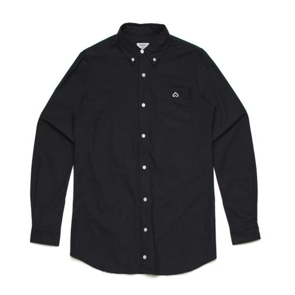 Mens Style Dark Ascend Health Business Shirt Simple Logo Thumbnail